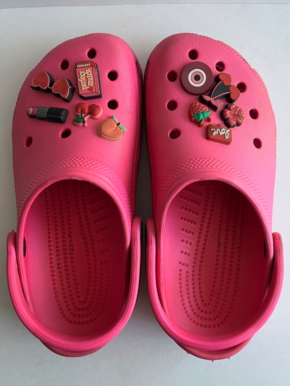 Pink Crocs size 7